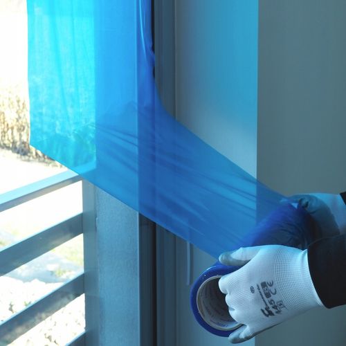 Samoprzylepna Folia Ochronna do Podłóg i Okien 75m na Arena.pl