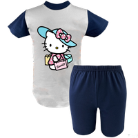 Krótka Piżama dziecięca Hello Kitty