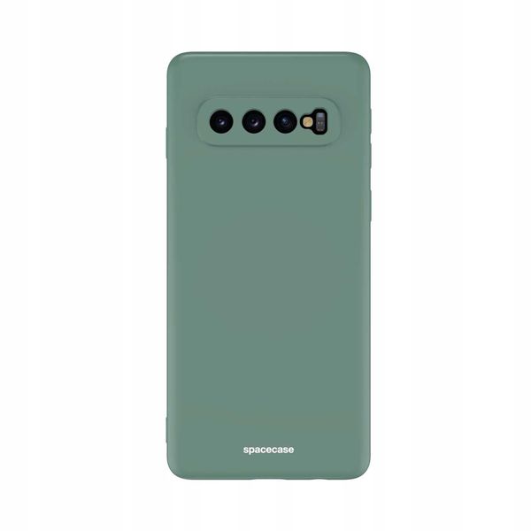 Spacecase Silicone Case Galaxy S10 Dark Green zdjęcie 9