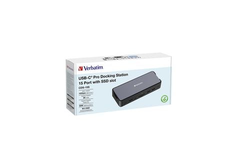 Hub Verbatim USB-C Pro 2xHDMI DP RJ45 4xUSB 3xUSB-C SD microSD SSD audio na Arena.pl