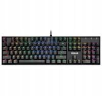 Klawiatura mechaniczna Defender Mirax GK-352 RGB Outemu BLUE