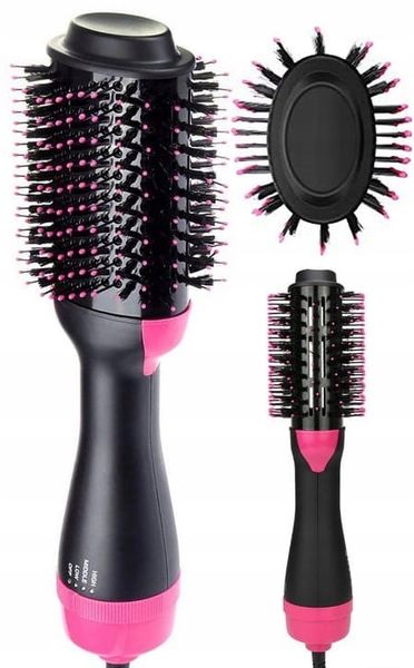 LOKÓWKO SUSZARKA PROSTOWNICA DO WŁOSÓW SZCZOTKA4w1 zdjęcie 16