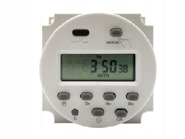 WŁĄCZNIK WYŁĄCZNIK CZASOWY 230V PROGRAMATOR TIMER zdjęcie 1