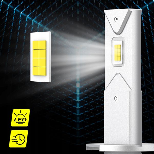 ŻARÓWKI LED H3 XSTORM 1 DO 1 WIĘCEJ ŚWIATŁA SLIM DOPASOWANE zdjęcie 6