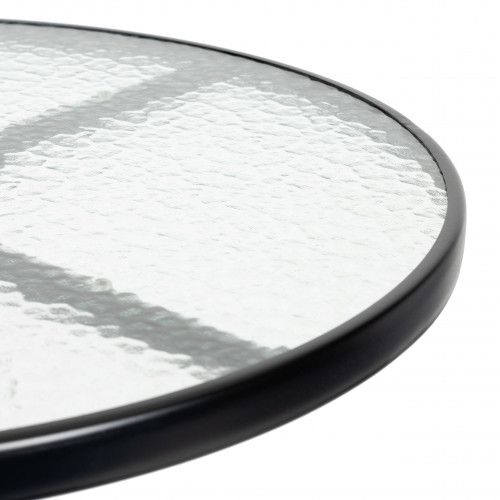 KOMPLET MEBLI OGRODOWYCH MULTIGARDEN SZKLANY BLAT KRZESŁA 4 OSOBY na Arena.pl