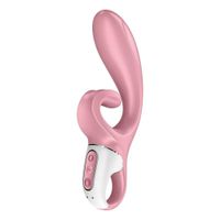 wibrator króliczek hug me connect app pink satisfyer