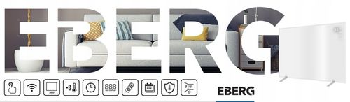 Grzejnik promiennik na podczerwień panel elektryczny EBERG 720W IR WiFi ECO na Arena.pl
