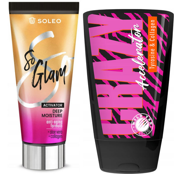 Soleo So Glam + Wild Tan Crazy Accelerator Gratis zdjęcie 1