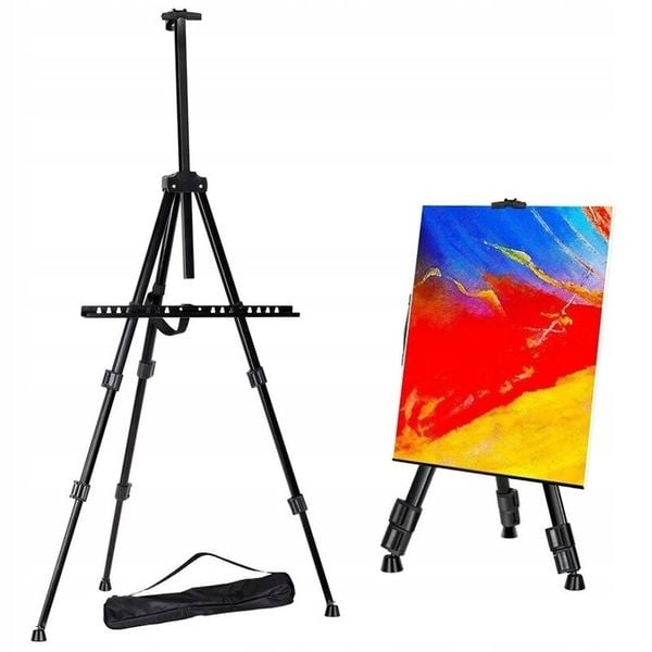 DUŻY ZESTAW Malarski sztaluga płótna farby PREMIUM zdjęcie 13