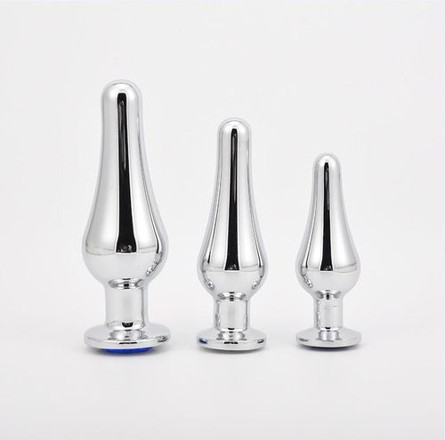 diamond king 3 - butt plug 3 pack set white stone na Arena.pl