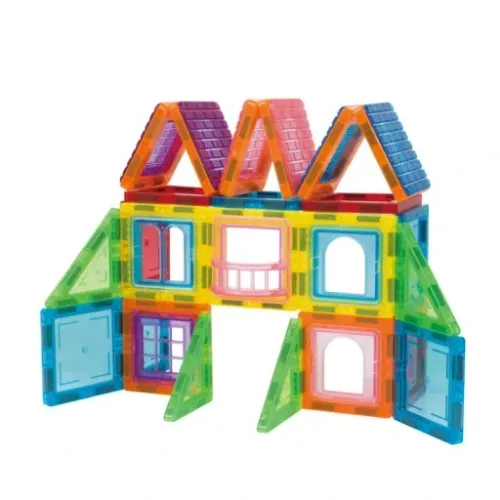 KLOCKI MAGNETYCZNE 3D MAGNETIC EDUKACYJNE DUŻE PANELE KONSTRUKCYJNE na Arena.pl