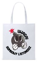 Dla Listonosza Prezent Torba Eco Biała Shopper Z Nadrukiem Ze Zdjęciem