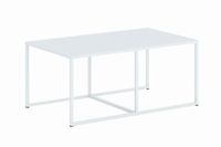 Emaga STOLIK STÓŁ SALON VERDE II BIEL MAT