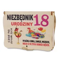 URODZINOWY NIEZBĘDNIK Prezent dla Dziewczyny Koleżanki na 18 urodziny