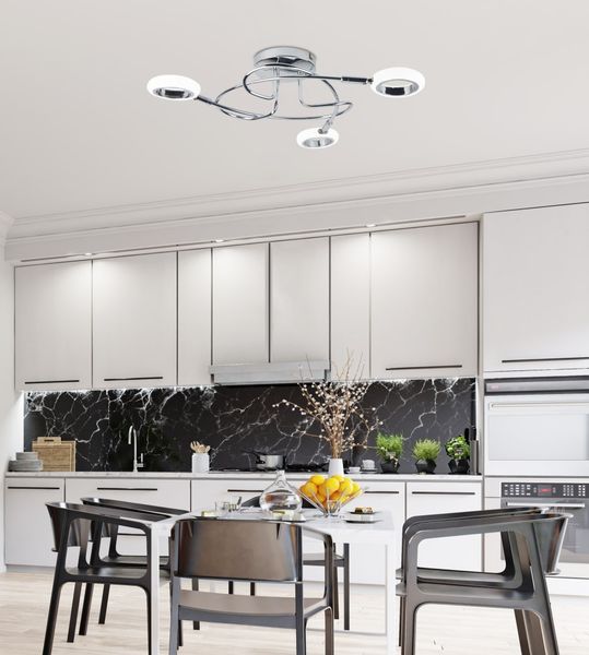 Aurelion plafon 3x4W LED chrom 3000K zdjęcie 2