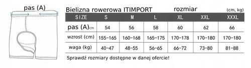 Szorty SPODENKI ROWEROWE Bokserki ŻEL WKŁADKA XXL na Arena.pl