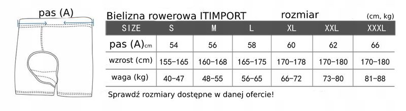 Szorty SPODENKI ROWEROWE Bokserki ŻEL WKŁADKA XXL zdjęcie 8