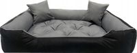 Legowisko dla psa 100x75 cm | Wodoodporne, szare | Miękkie i wygodne
