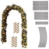 Pergola Ogrodowa Luaro Łuk Uchwyt Na Róże Kwiaty Bluszcz Pnącza Metalowa