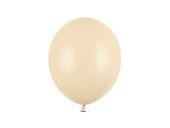 Balony pastelowe nude alabaster beżowe 27cm 3szt