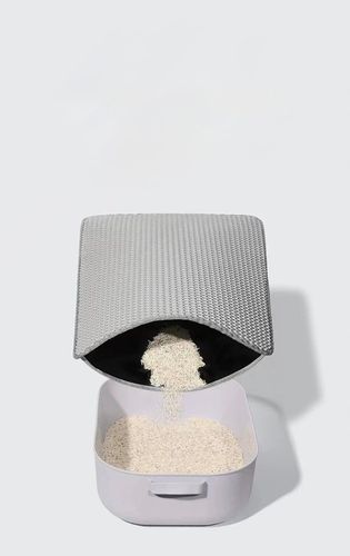 Mata wycieraczka pod kuwetę 60x45 szara Praktyczne rozwiązanie na żwirek! na Arena.pl