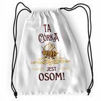 Plecak Dla Córki Sportowy Szkolny Worek Torba Z Nadrukiem Ze Zdjęciem