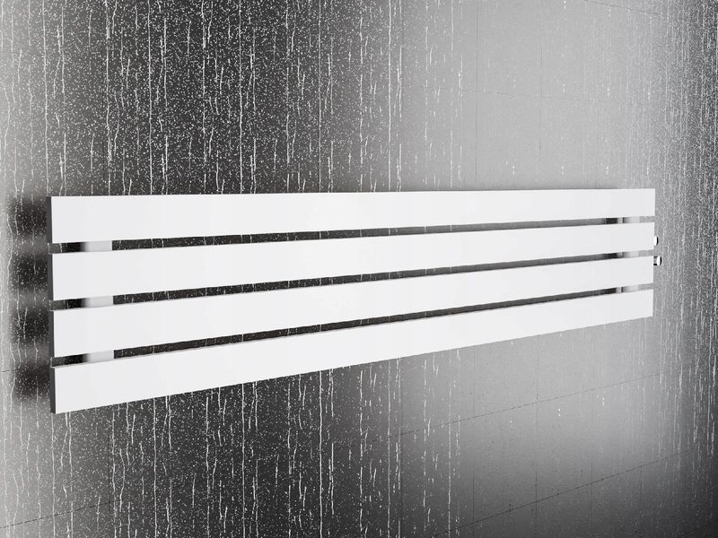 Grzejnik pokojowy poziomy BELLOSLIM 30x120 biały m zdjęcie 5