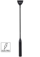 electro shock riding crop black