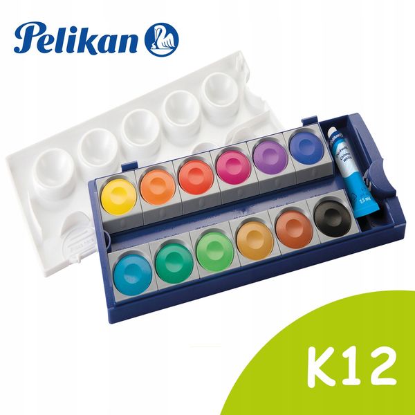 Pelikan Kryjąca Farba Pudełko 12szt zdjęcie 3