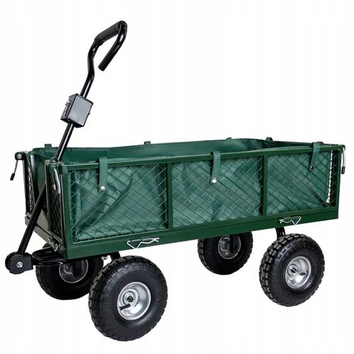 WÓZEK OGRODOWY TRANSPORTOWY DUŻY PRZYCZEPKA BOGIE-TRAX3 ROZKŁADANY DO na Arena.pl