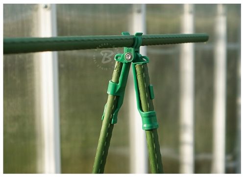 Podpora siatka do ogórków Pomidorów TYCZKA PALIK 7 Tyczek 150cm + Akcesoria na Arena.pl