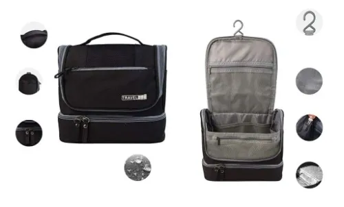 POJEMNA KOSMETYCZKA KUFEREK MĘSKA PODRÓŻNA HACZYK na Arena.pl