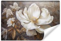 Fototapeta Do Sypialni KWIATY Natura Abstrakcja Vintage 135cm x 90cm