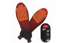 WKŁADKI OGRZEWANE DO BUTÓW USB ELEKTRYCZNE CIENKIE rozm. 35-40 2000+ mAh