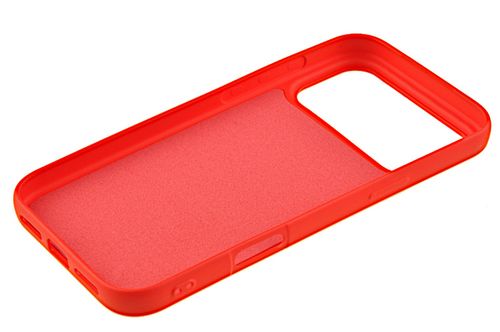 Etui silikonowe Tint do Apple iPhone 17 Pro Max czerwony na Arena.pl