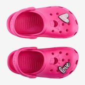 Coqui chodaki dziecięce BIG FROG 8101-100-3600-01 Lt. Fuchsia + Amulet 28-29