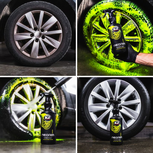K2 NEORIM 1L PŁYN DO MYCIA CZYSZCZENIA FELG SZCZOTKA DO FELG RĘKAWICZKI na Arena.pl