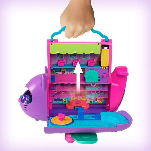 Polly Pocket. Hwp19 Kotolot. Koci Samolot zdjęcie 7