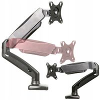 UCHWYT GAZOWY BIURKOWY NA MONITOR 13-27"