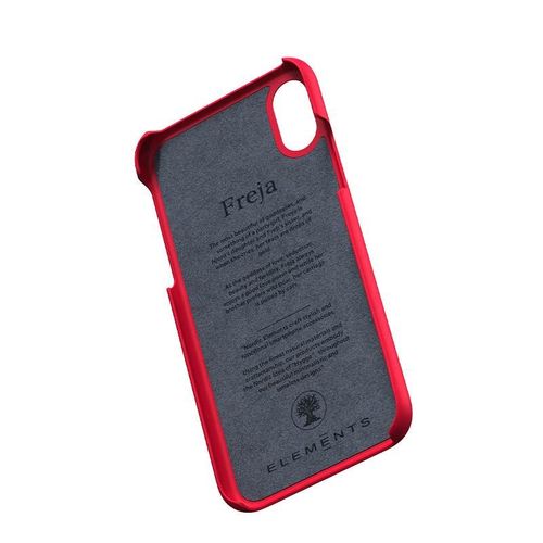 Nordic Elements Saeson Freja - Etui iPhone Xs / X (Red) na Arena.pl