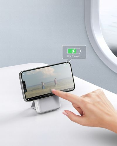 INNOSTYLE POWERMAG 2W1 SZYBKI POWERBANK INDUKCYJNY DO MAGSAFE 10000 STOJAK na Arena.pl