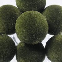 Korale zamszowe 16 mm ( 3szt ) Oliwkowe