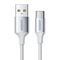 Kabel Ugreen US288 60132 USB-A / USB-C QC 3.0 3A 1.5m - biały