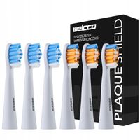 Końcówki do szczoteczki elektrycznej Oral-B Pulsonic Clean zamienniki białe