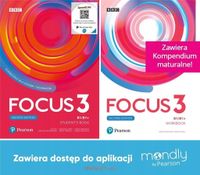 Podręcznik do języków obcych Pearson Focus 3 pakiet miękka okładka 2023