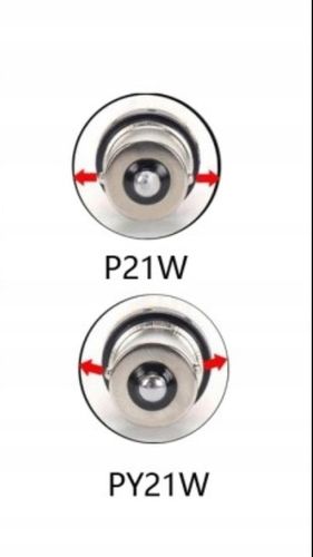 2x PY21W BAU15S canbus POMARAŃCZOWA KIERUNKI LED na Arena.pl