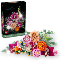 LEGO BOTANICALS 10342 PIĘKNY BUKIET RÓŻOWYCH KWIATÓW prezent WALENTYNKI