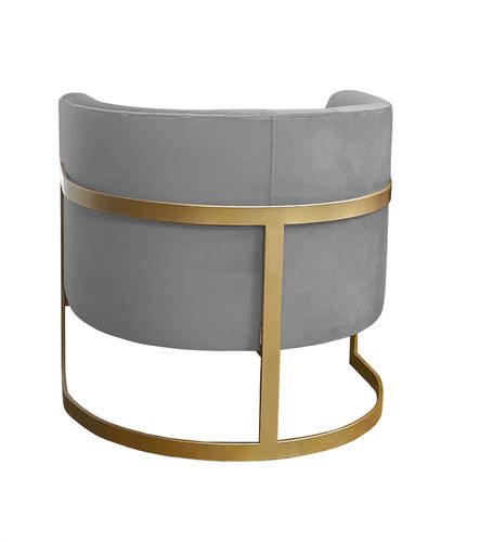 Fotel Glamour podstawa złota MG17 na Arena.pl