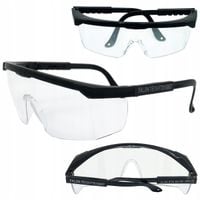 OKULARY OCHRONNE GOGLE ROBOCZE BEZBARWNE BHP REGULOWANE ANTYODPRYSKOWE