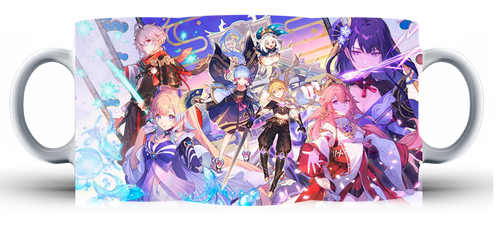 Kubek ceramiczny Genshin Impact na Arena.pl